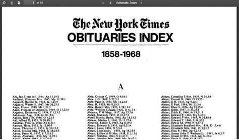 Fred R. . Nyt obits